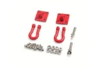 CRM Tow Shackles 1/10 Scale – Red or Black – 1 Pair - Image 4