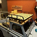 CRM BoomRacing roof rack for Land Rover Single Cab Short Version