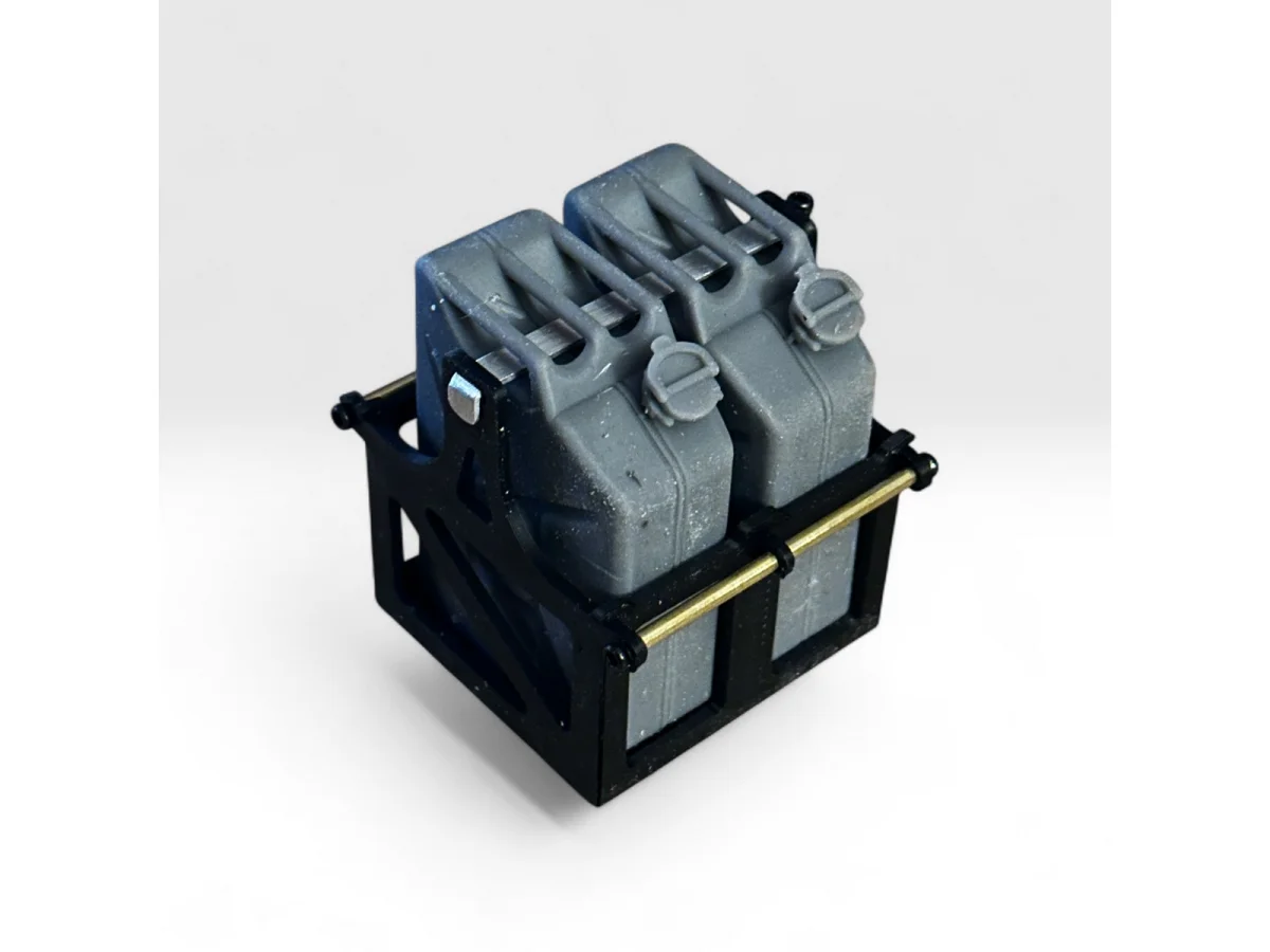 crm-real-scale-jerrycan-halterung-fuer-dach-oder-ladeflaeche-2-kanister CRM Real Scale Jerrycan holder for roof and bed - (2 pcs) - Image 1